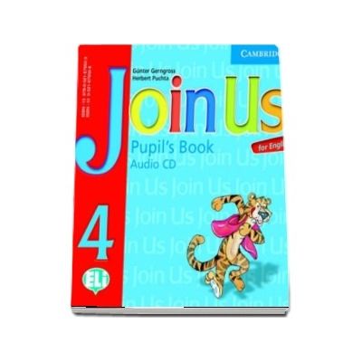 Join Us for English 4. Pupils Book, Audio CD