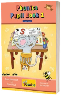 Jolly Phonics Pupil Book 1 : in Print Letters (British English edition)