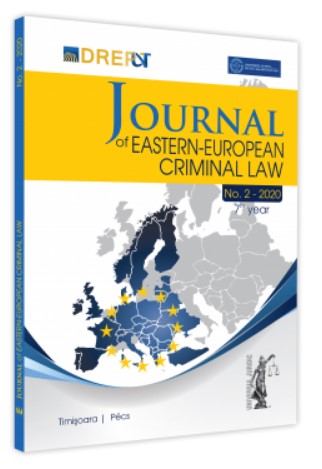 Journal Of Eastern European Criminal Law Issue 2/2020