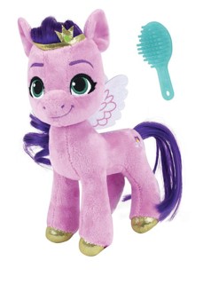 Jucarie Plus Jemini 21cm cu pieptan My Little Pony, Izzy