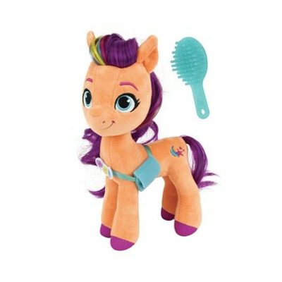 Jucarie Plus Jemini 21cm cu pieptan My Little Pony, Sunny