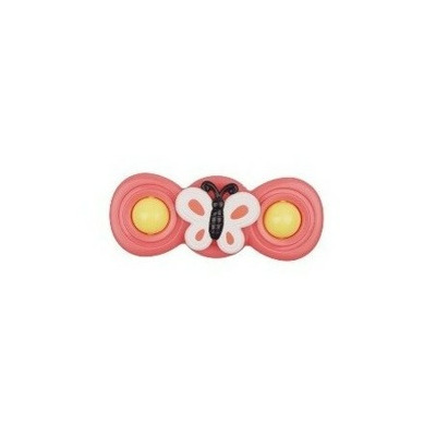 Jucarie spinner pentru copii cu 2 laturi fluture roz