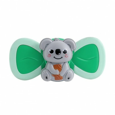 Jucarie spinner pentru copii cu 2 laturi koala verde