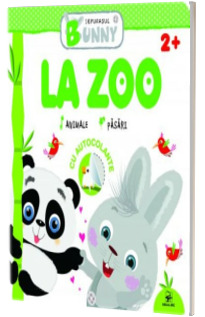 La zoo. Iepurasul Bunny. Cu autocolante