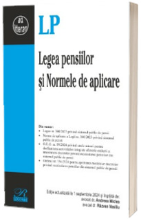 Legea pensiilor si Normele de aplicare