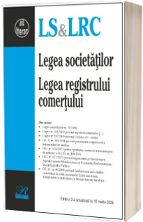 Legea societatilor. Legea registrului comertului