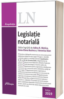 Legislatie notariala - actualizata iunie 2019