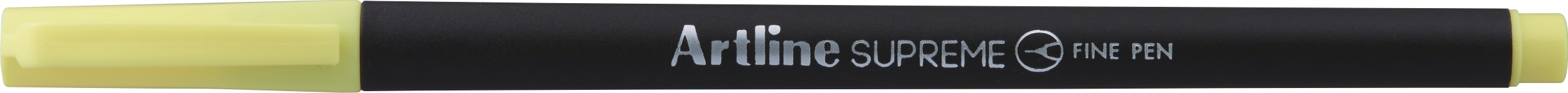 Liner Artline Supreme, varf fetru 0.4mm - galben deschis