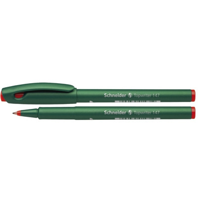 Liner Schneider Topwriter 147, varf 0.6mm - rosu