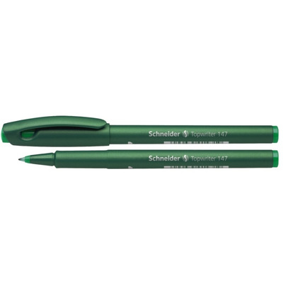 Liner Schneider Topwriter 147, varf 0.6mm - verde