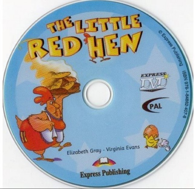 Literatura adaptata pentru copii. The Little Red Hen DVD