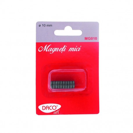 Magneti mici, 10mm, set 10, Daco