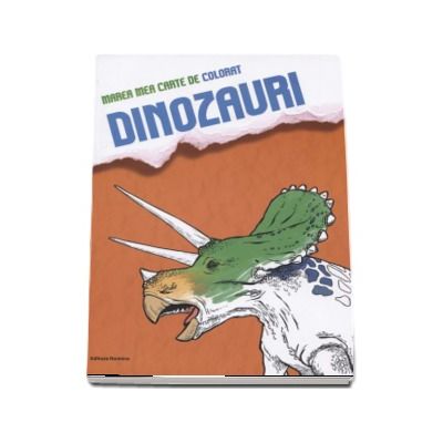 Marea mea carte de colorat - Dinozauri (Ilustratii de Marta Hofmann-Ptak)