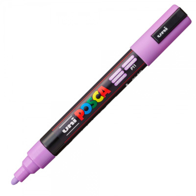 Marker acril POSCA PC-5M mov lavanda P11