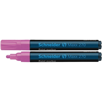 Marker cu vopsea varf rotund 1-3mm - violet Schneider Maxx 270