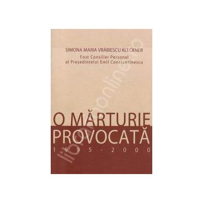 O marturie provocata 1995-2000