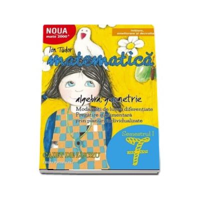 Matematica 2000. Algebra, geometrie. Caiet de lucru, pentru clasa a VII-a. Semestrul I (Initiere, ameliorare si dezvoltare)