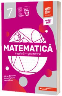 Matematica. Algebra, geometrie. Clasa a VII-a. Standard (2022-2023)