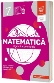 Matematica. Algebra, geometrie. Clasa a VII-a. Standard (2023-2024)