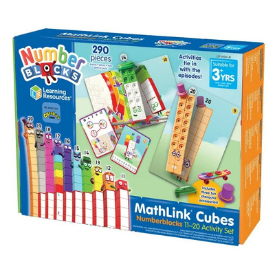 MathLink Cubes Numberblocks. Set de activitati de la 11 - 20