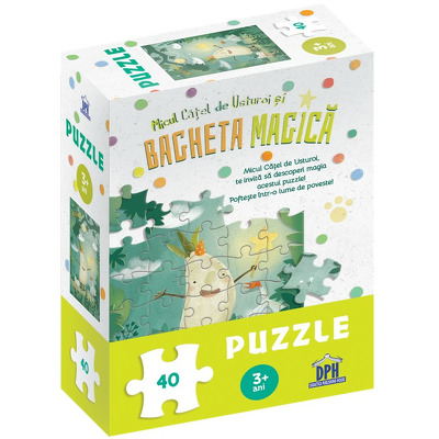 Micul catel de usturoi si bagheta magica - puzzle