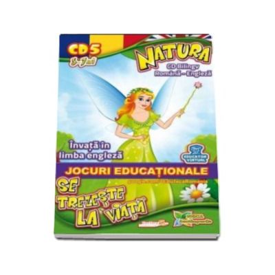 Natura se trezeste la viata. Invata in limba engleza. Jocuri educationale 3-7 ani CD 5 (Seria Anotipurile)