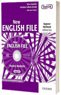 New English File: Beginner: Workbook with MultiROM Pack : Six-level general English course for adults