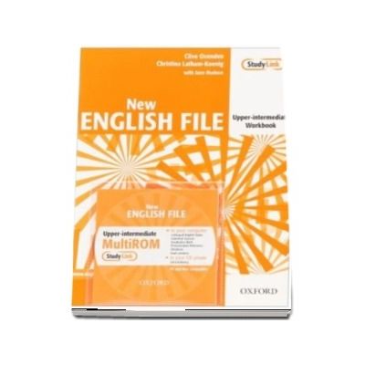 New English File Upper-Intermediate: Workbook with MultiROM Pack : Six-level general English course for adults