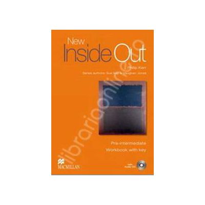 New Inside Out Pre-Intermediate Workbook with Answer Key and Audio CD
