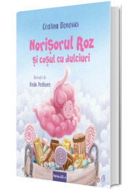 Norisorul Roz si cosul cu dulciuri