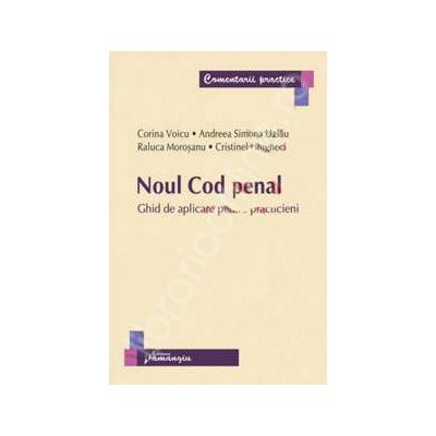 Noul Cod penal. Ghid de aplicare pentru practicieni. Comentarii practice