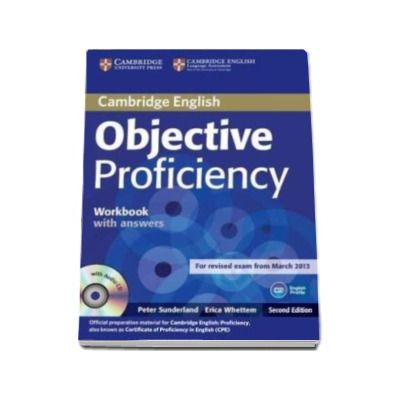 Objective Proficiency 2nd Edition Workbook without answers with Audio CD - Caietu elevului pentru clasa a XII-a, fara raspunsuri (Contine CD Audio)