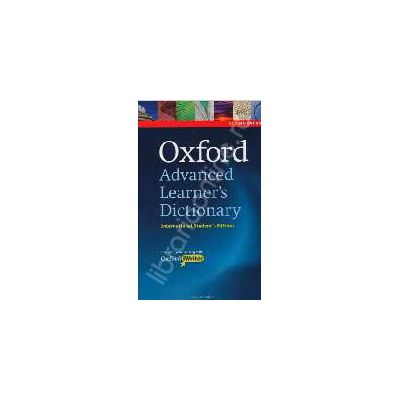 Oxford Advanced Learners Dictionary, 8th Edition International Students Edition with CD-ROM and Oxford iWriter (only available in certain markets)