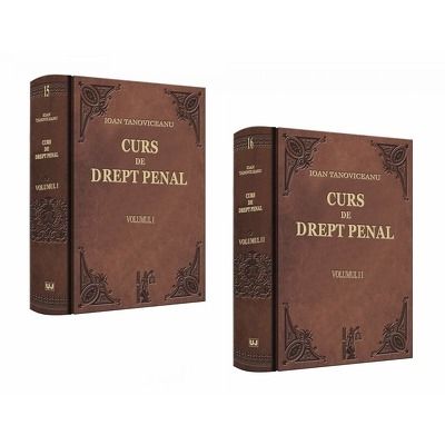 Pachet: Curs de drept penal Volumul I si Volumul II