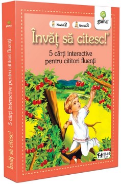 Pachet II  - Invat sa citesc! 5 carti interactive pentru cititori fluenti