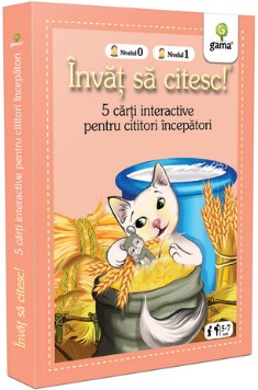 Pachet III  - Invat sa citesc! 5 carti interactive pentru cititori incepatori