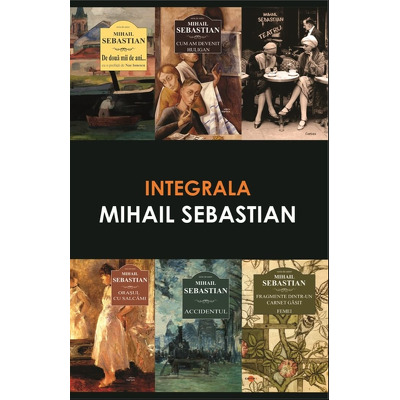 Pachet serie autor Mihail Sebastian