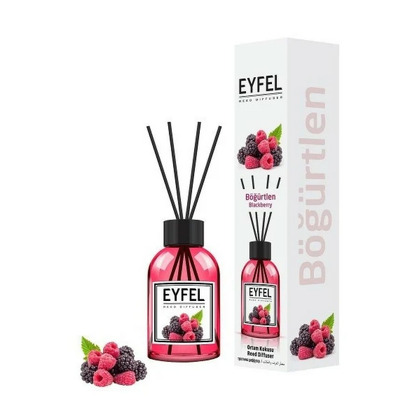 Parfum - odorizant de camera cu betisoare din ratan, Eyfel, Fructe de padure, 120 ml