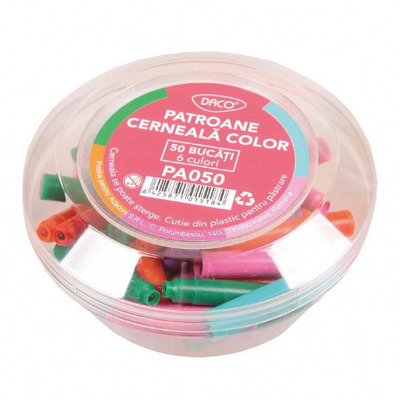 Patron cerneala color set 50, cutie plastic