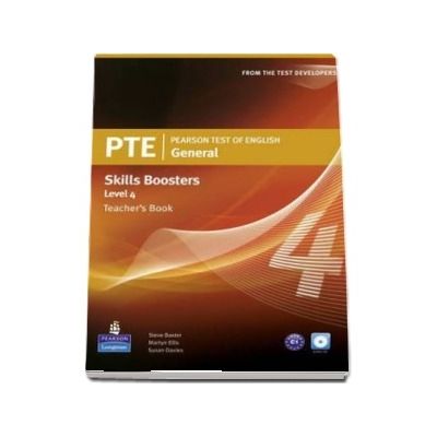 Pearson Test of English General Skills Booster 4 Teachers Book and CD Pack