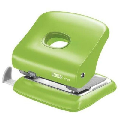 Perforator 30 coli, verde deschis, Rapid