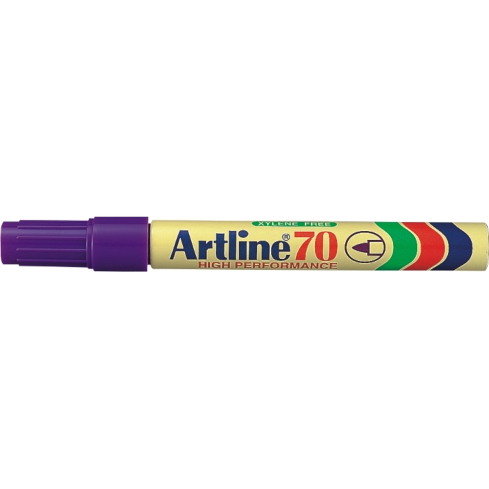 Permanent marker ARTLINE  70, corp metalic, varf rotund 1.5mm - violet