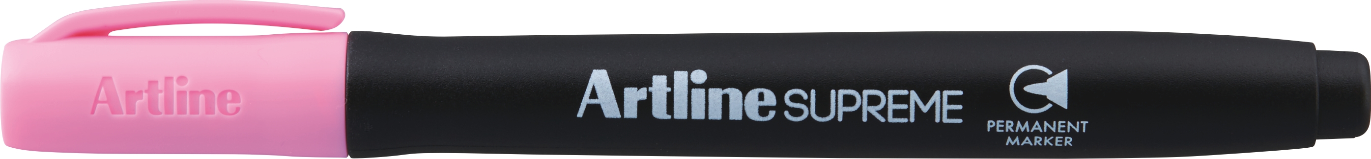 Permanent marker ARTLINE Supreme, corp plastic, varf rotund 1.0mm - roz pastel