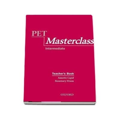 PET Masterclass. Teachers Book