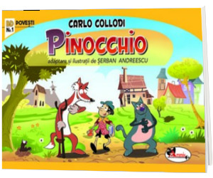 Pinocchio - Benzi desenate (Adaptare si ilustratii de Serban Andreescu)