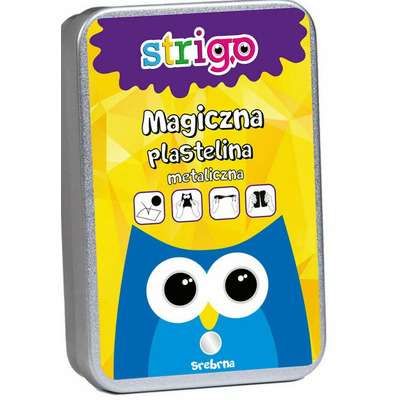 Plastilina magica Strigo MAGNET Negru