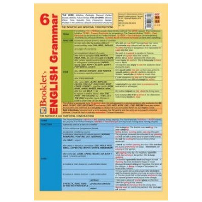 Pliant Booklets English Grammar 6