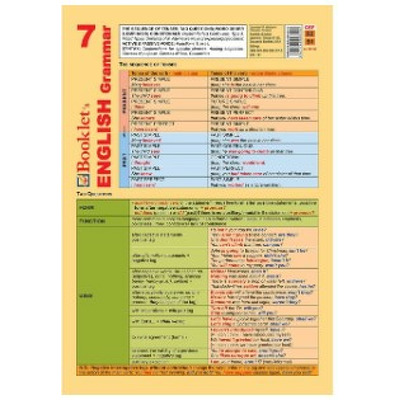 Pliant Booklets English Grammar 7