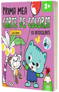 Prima mea carte de colorat. La zoo