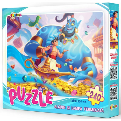 Puzzle 240ps. Aladin si lampa fermecata